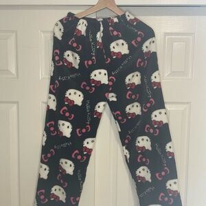Hello Kitty Black Pajama Pants